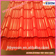 prepainted roof sheets/corrugated roof sheets/corrugated steel roofing